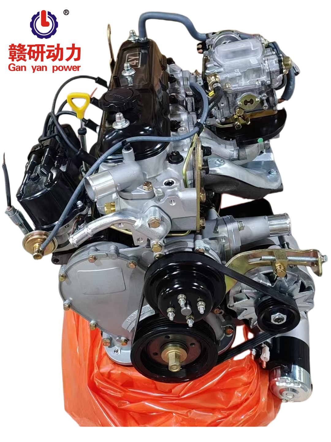 Toyota 4Y Carburetor Complete Engine Assembly, 4Y Petrol Engine for Forklift Truck